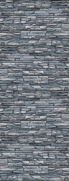 Duschrückwand (Steinwall Grau) BxHxT: 1200x2500x3mm