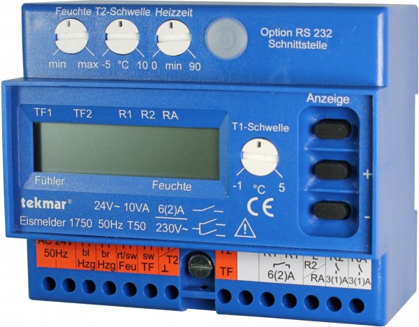 Tekmar Eis- und Schneemelder 1750 ohne Sockel